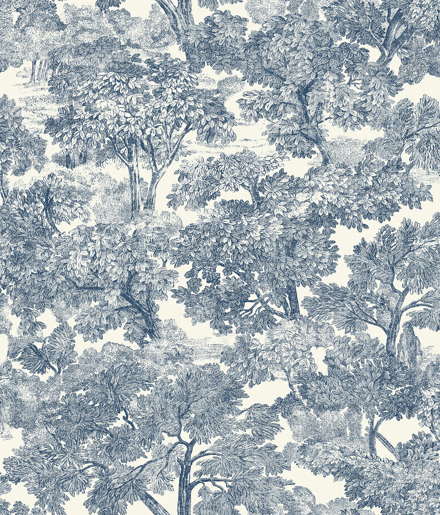 Chesapeake Wildflower 56.4-sq ft Blue Non-woven Ivy/Vines Prepasted Water Activated Paste Wallpaper one_size | 4134-72559 | Lowe's