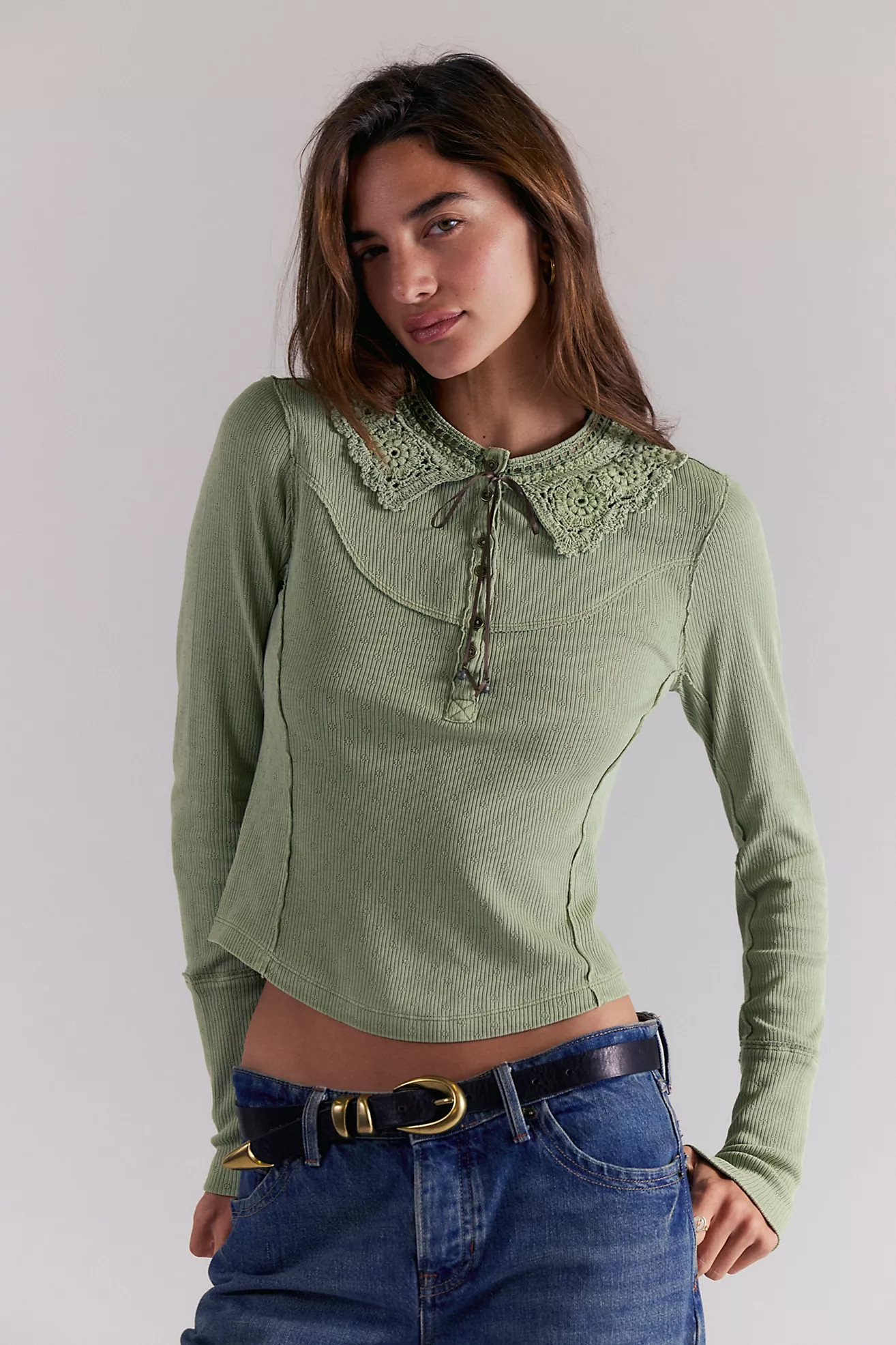 We The Free Sweet Whisper Henley | Free People (Global - UK&FR Excluded)