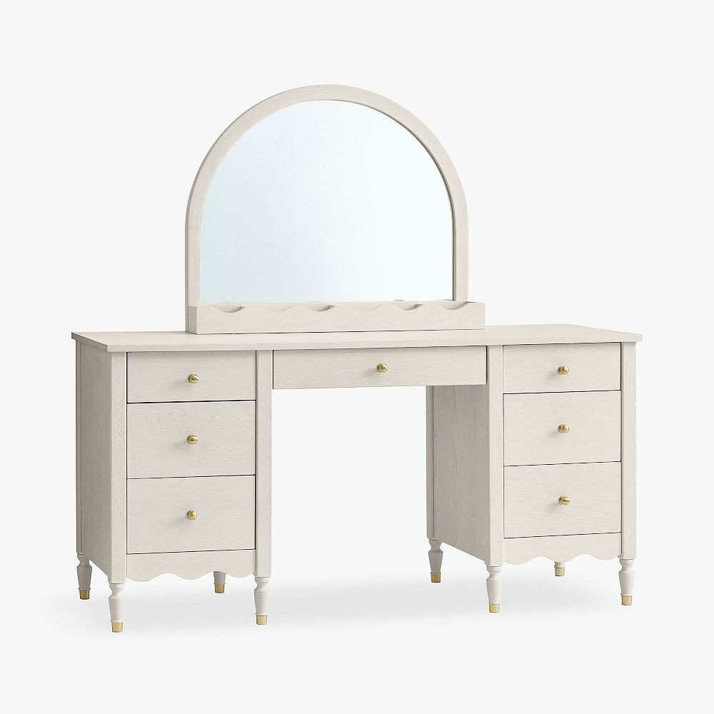 Camille Storage Vanity Desk (60"x22") | Pottery Barn Teen