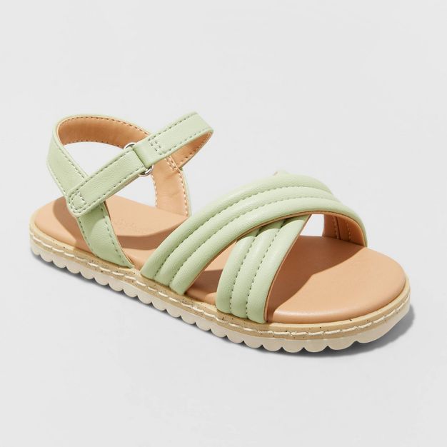 Toddler Girls' Chloe Ankle Strap Sandals - Cat & Jack™ | Target