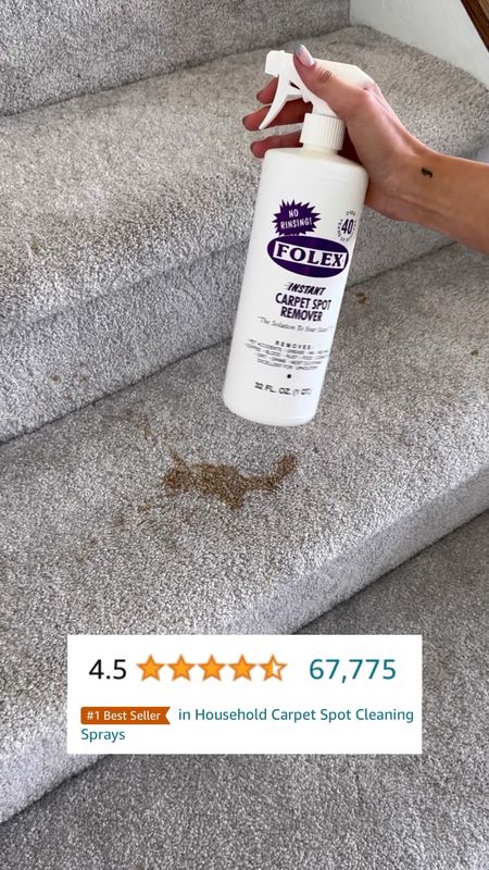 Amazon find - best stain remover 

Stain remover // carpet stain remover // carpet cleaner 

#LTKunder50 #LTKhome #LTKFind