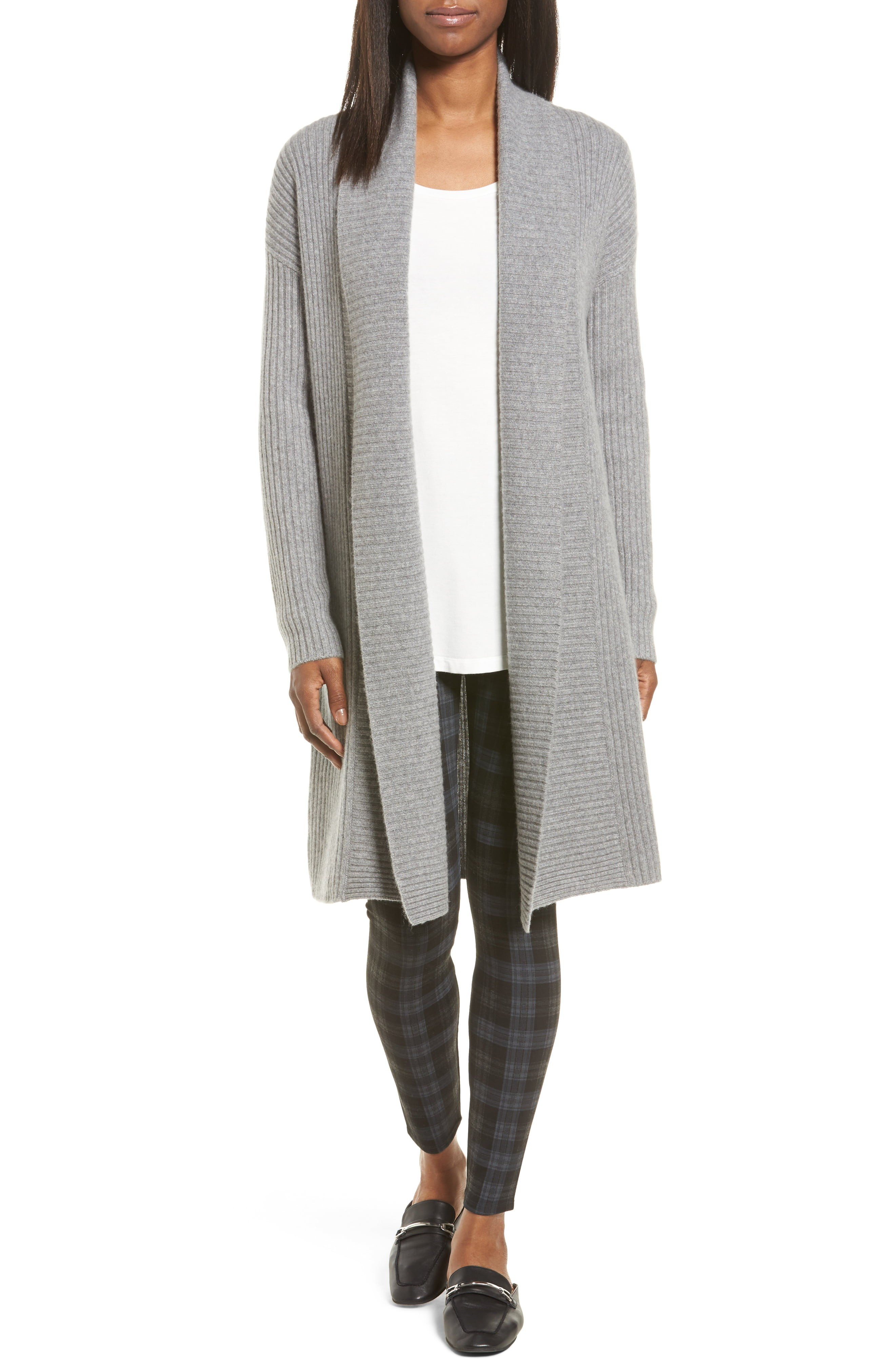Long Ribbed Cashmere Cardigan | Nordstrom