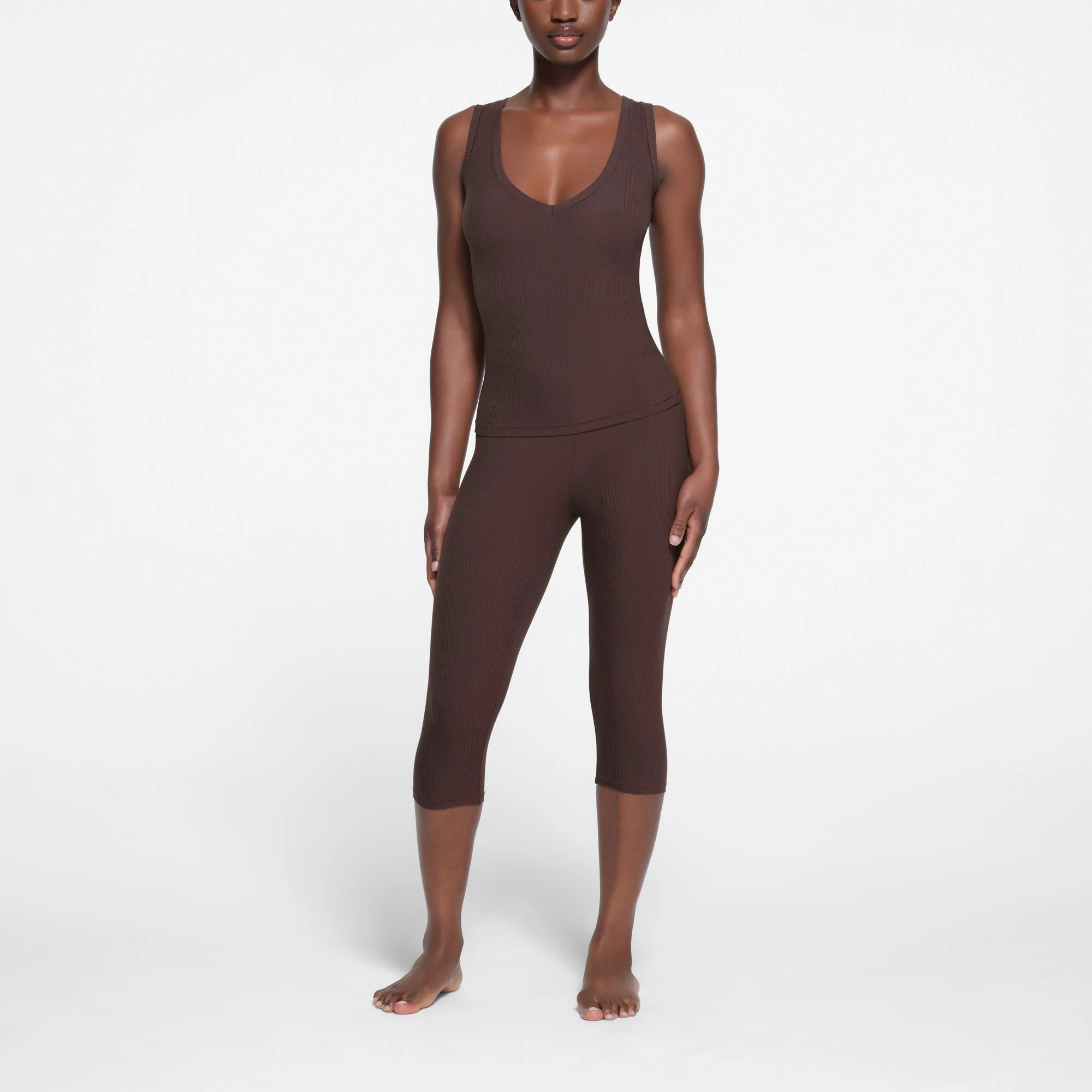 SKIMS Capri | Deep Neutral | XS | Soft Lounge | SKIMS (US)