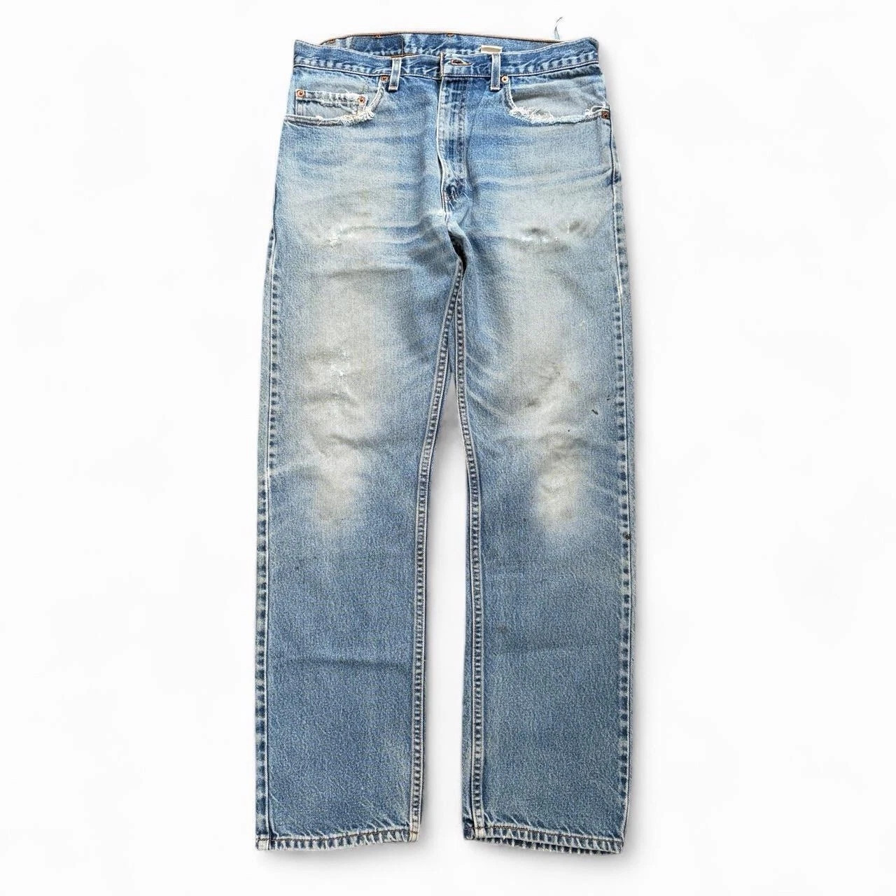 Vintage 90s Levi’s 505 Faded Mens 34x31 Denim Indie Straight Leg Jeans | eBay | eBay US