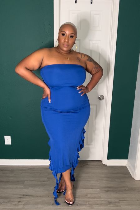 Blue bodycon dress | vacation wear | Plus Size 2x

#LTKplussize #LTKstyletip #LTKfindsunder50