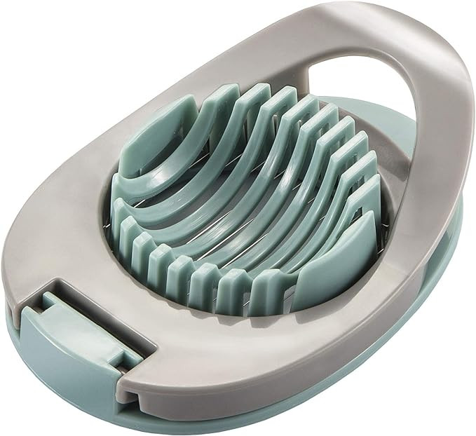 Ortarco Egg Slicer for Boiled Eggs Strawberry Cutter with Stainless Steel Wire （Green） | Amazon (US)