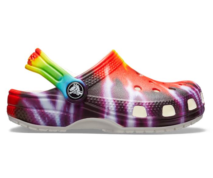 Toddler Classic Tie-Dye Graphic Clog | Crocs (US)