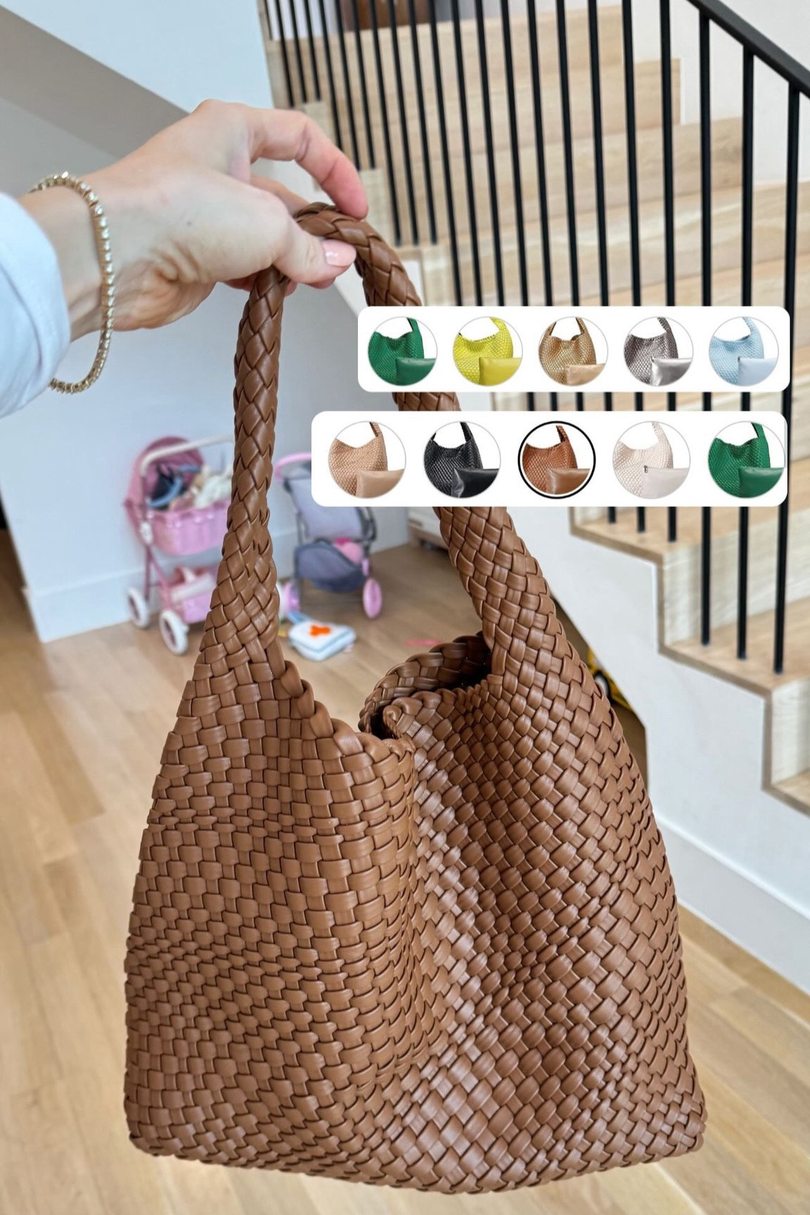 Amazon tote under $60! Looks just like the Bottega one 😍🤎

#LTKitbag #LTKfindsunder100 #LTKworkwear