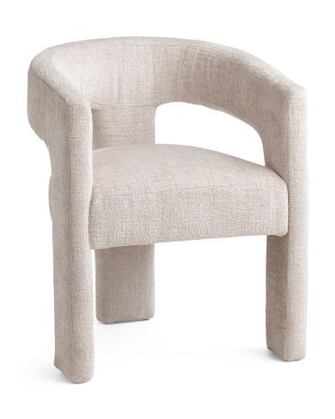 Modern Curved Back Dining Chair | TJ Maxx