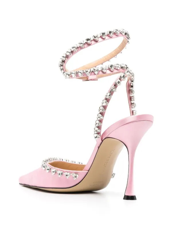 crystal detailing pointed-toe pump | Farfetch Global