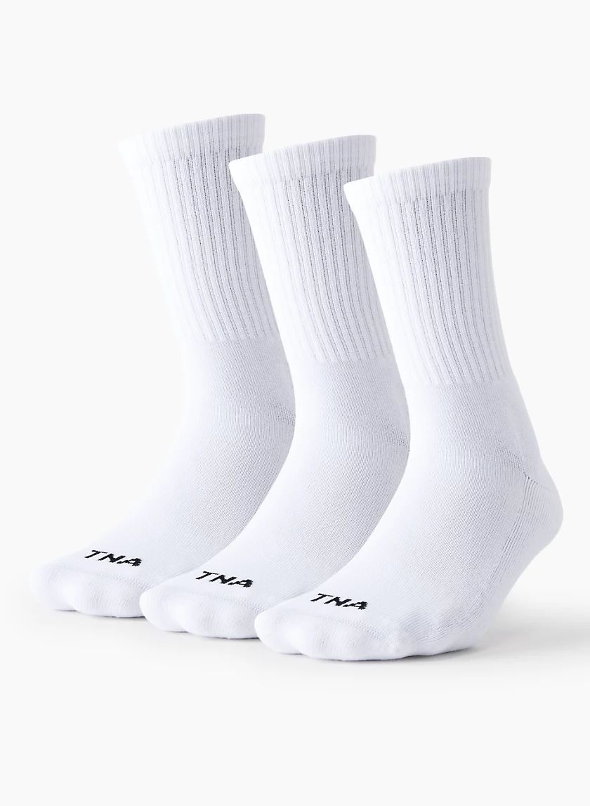 BEST-EVER CREW SOCK 3-PACK | Aritzia