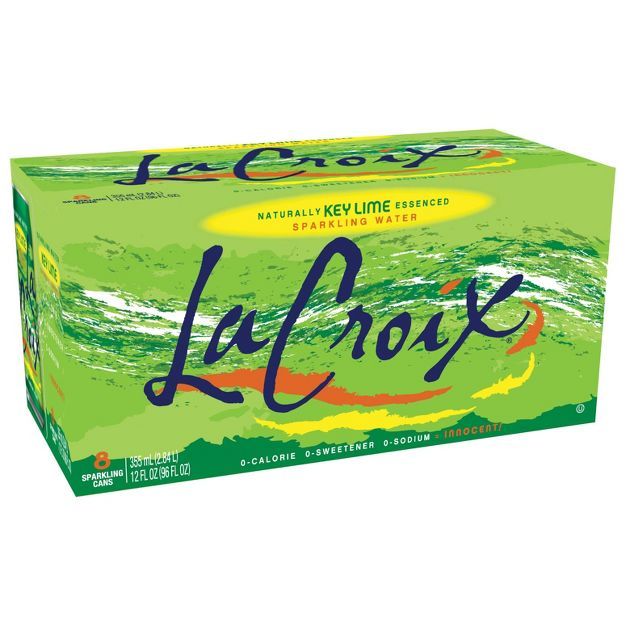 LaCroix Sparkling Water Key Lime - 8pk/12 fl oz Cans | Target