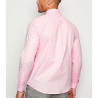 Men's Pink Cotton Long Sleeve Shirt New Look | New Look (UK)