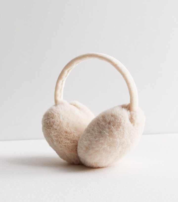 Cream Faux Fur Ear Muffs
						
						Add to Saved Items
						Remove from Saved Items | New Look (UK)