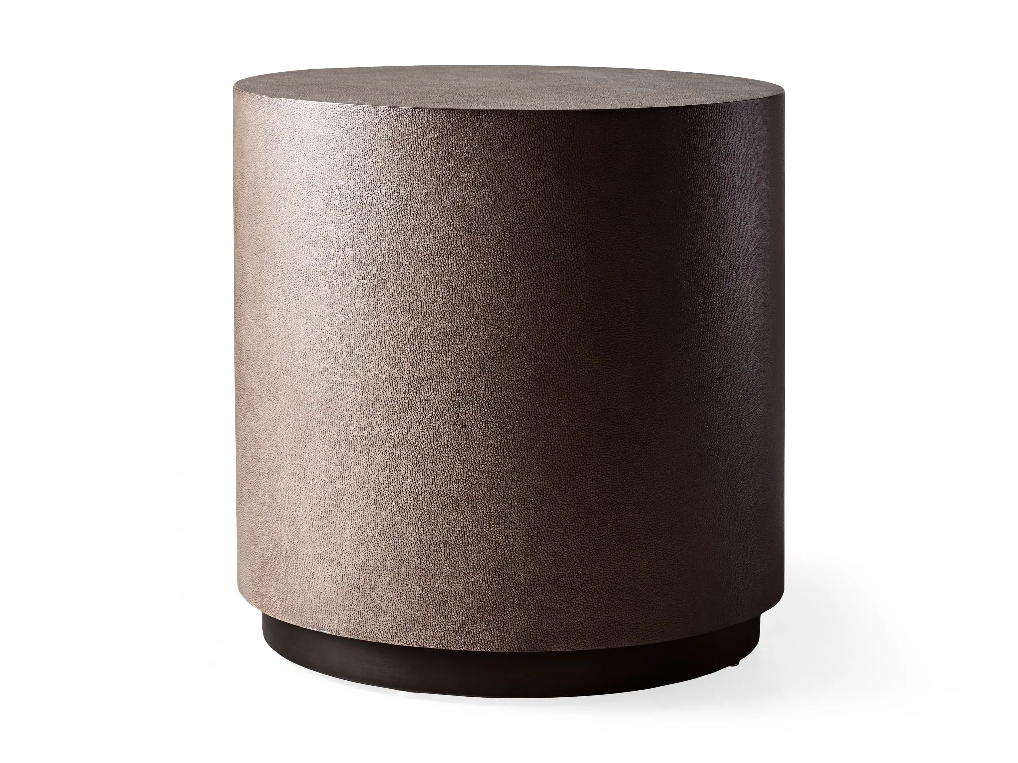 Malone Round Plinth End Table | Arhaus