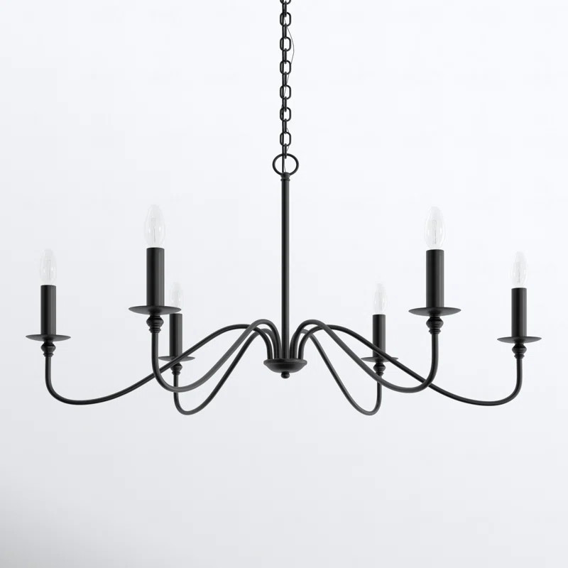 Ableton 6 - Light Dimmable Classic / Traditional Chandelier | Wayfair North America