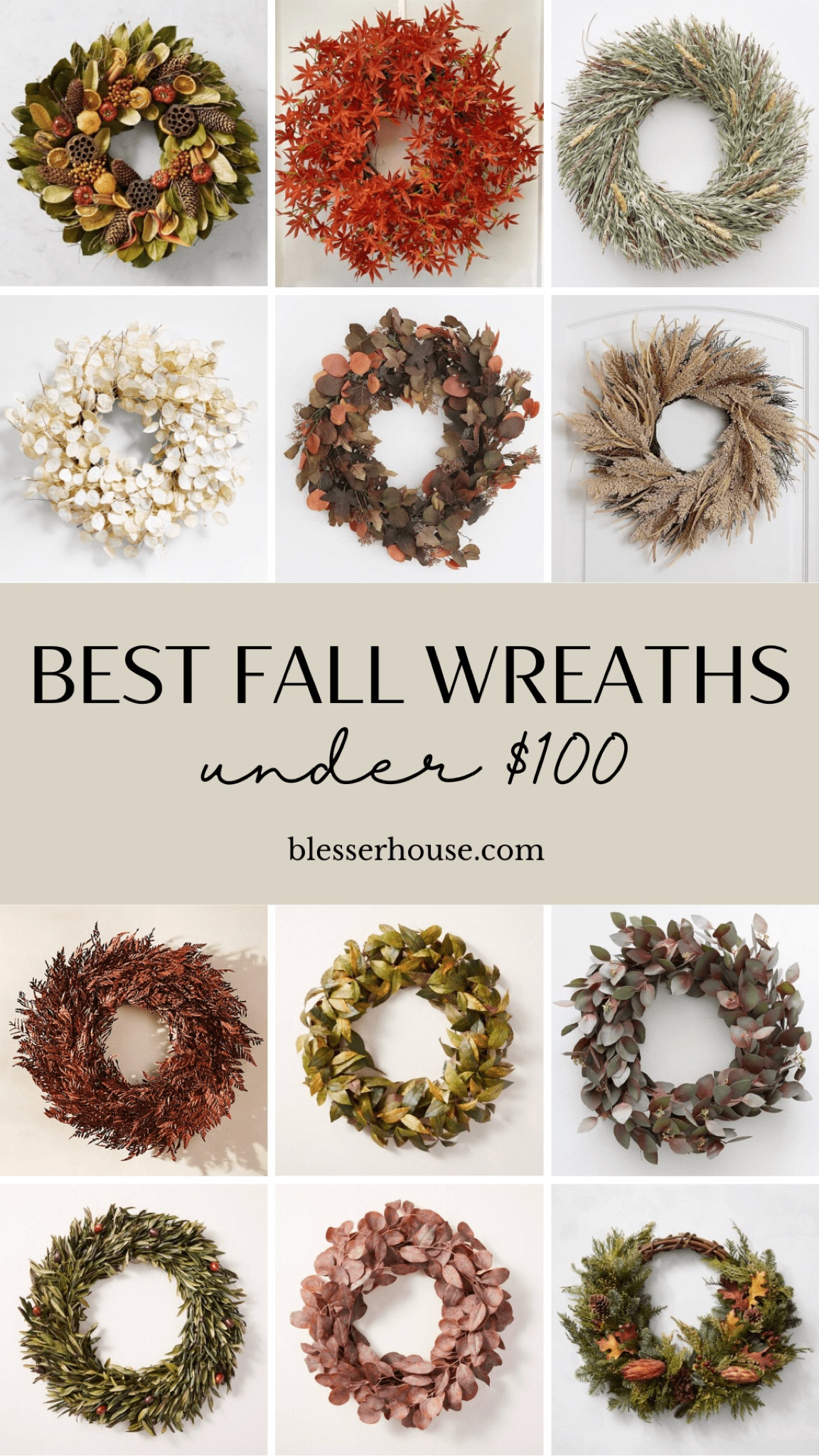 The best fall wreaths under $100 



#LTKSeasonal #LTKHome