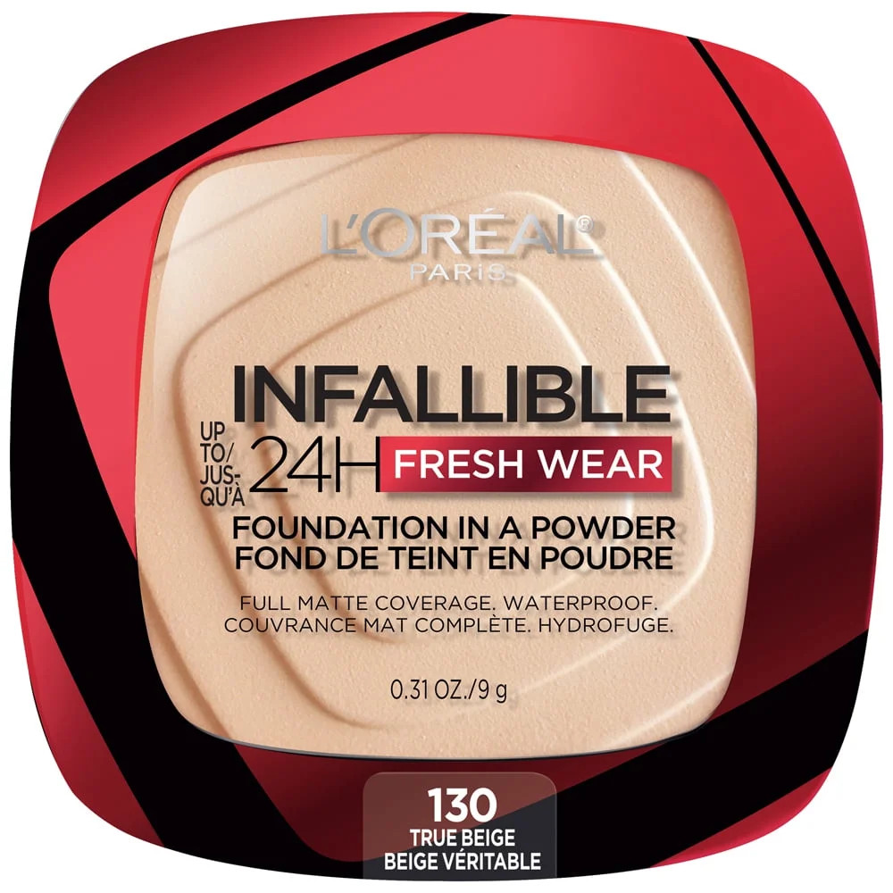 L'Or\u00e9al Paris Infallible Fresh Wear 24 Hr Foundation in a Powder,  for All Skin Medium Tone,... | Walmart (US)