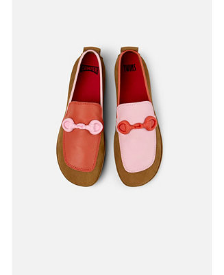 Camper TWS Right Nina Nubuck Leather Moccasin - Macy's | Macy's