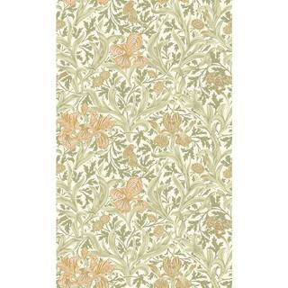 A-Street Prints Green Iris Wild Gardens Wallpaper 4171-82049 - The Home Depot | The Home Depot