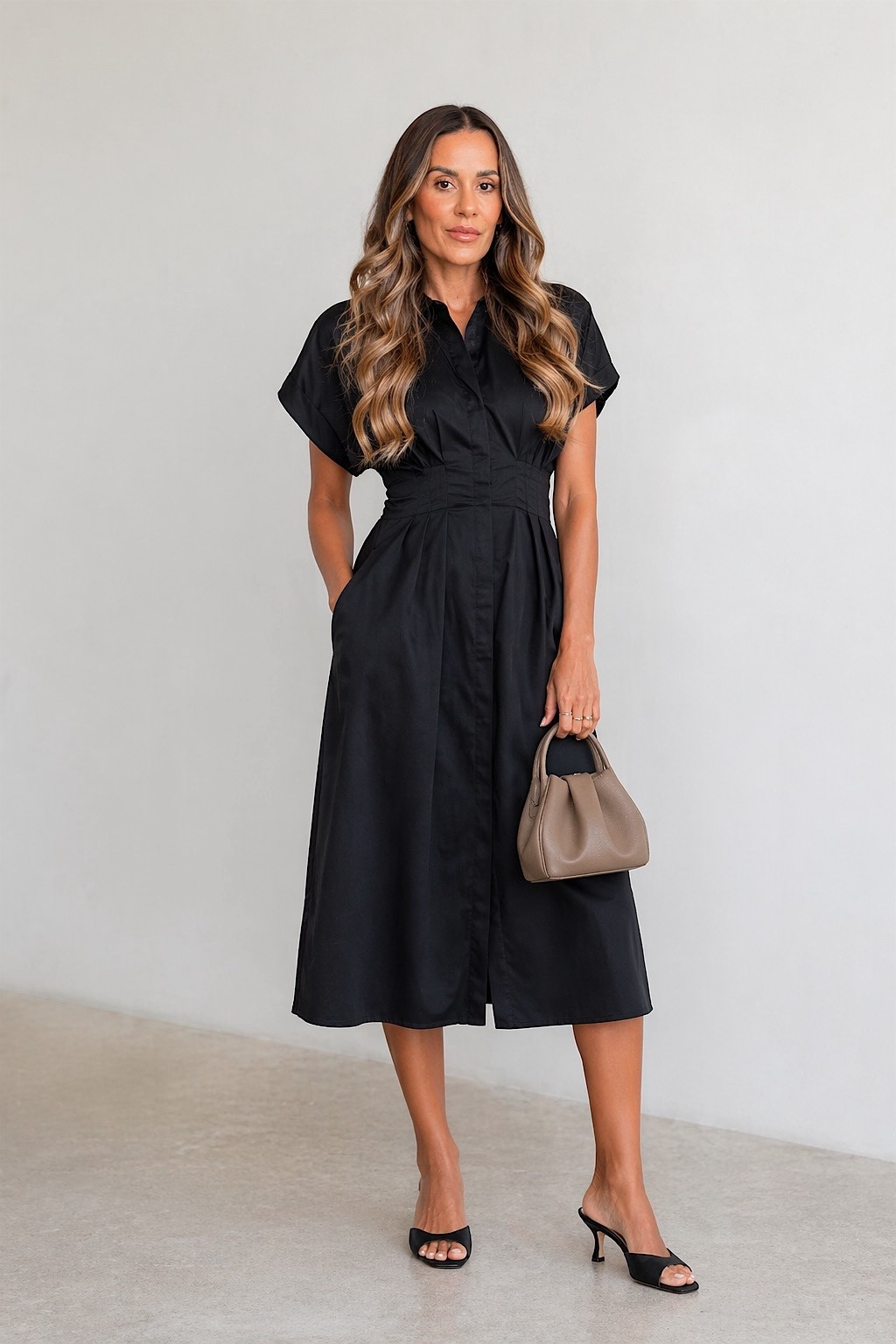 Selling fast 🖤
Flattering, easy, repeatable.
Linked before it’s gone.

black midi dress / flattering dress women / timeless dress outfit / easy outfit dress / capsule wardrobe dress / women over 40 style / classic black dress / effortless chic outfit / everyday elegant dress / polished outfit ideas

#LTKMothersDay #LTKootd #LTKOver40