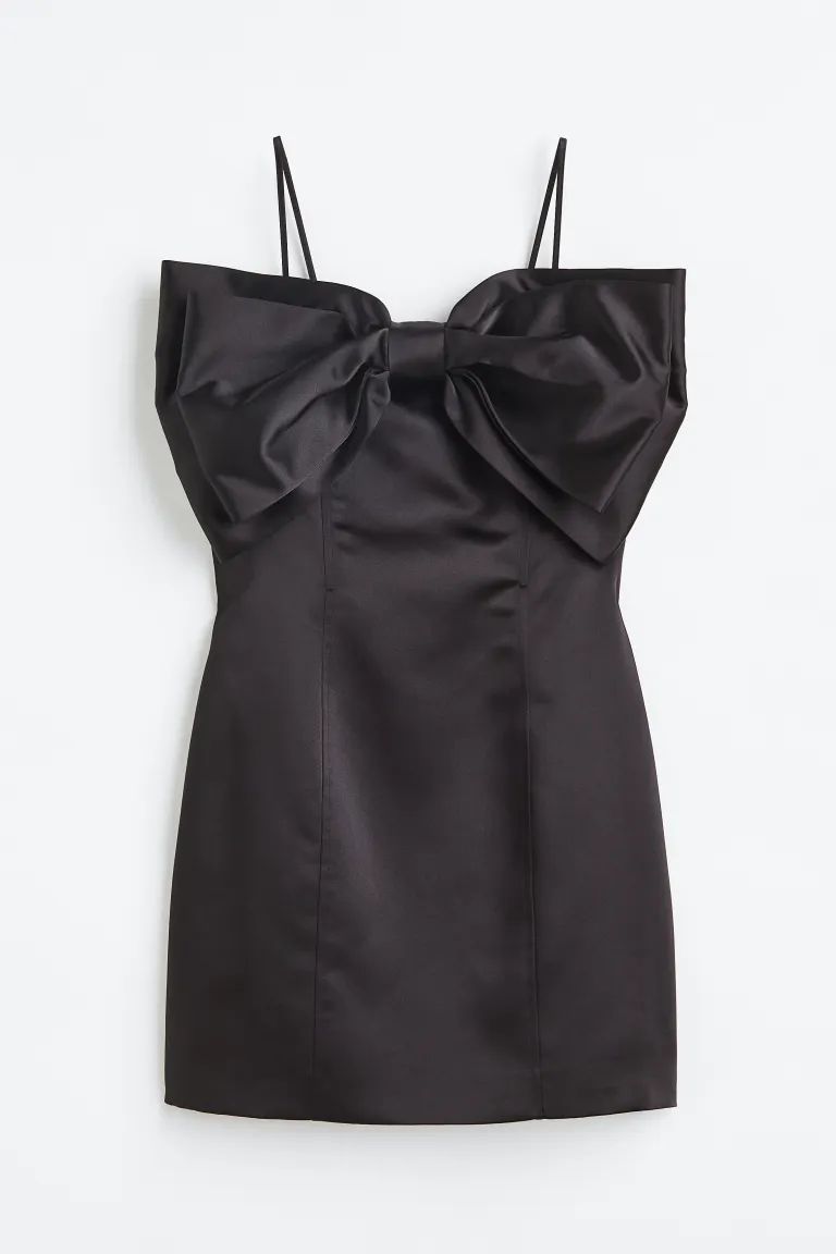 Bow-detail bodycon dress | H&M (UK, MY, IN, SG, PH, TW, HK)