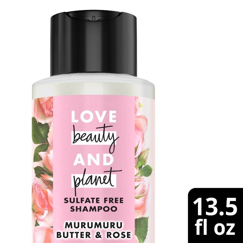 Love Beauty and Planet Murumuru Butter & Rose Blooming Color Shampoo - 13.5 fl oz | Target