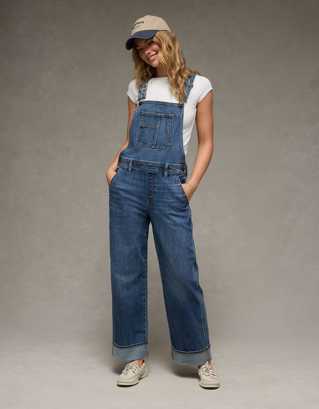 AE Stretch Stovepipe Overall | American Eagle Outfitters (US & CA)