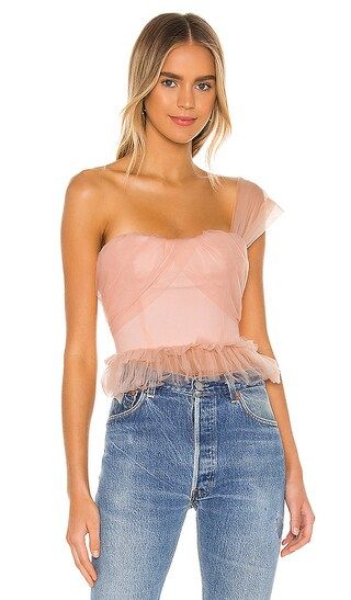 Marnie Top in Champagne Pink | Revolve Clothing (Global)