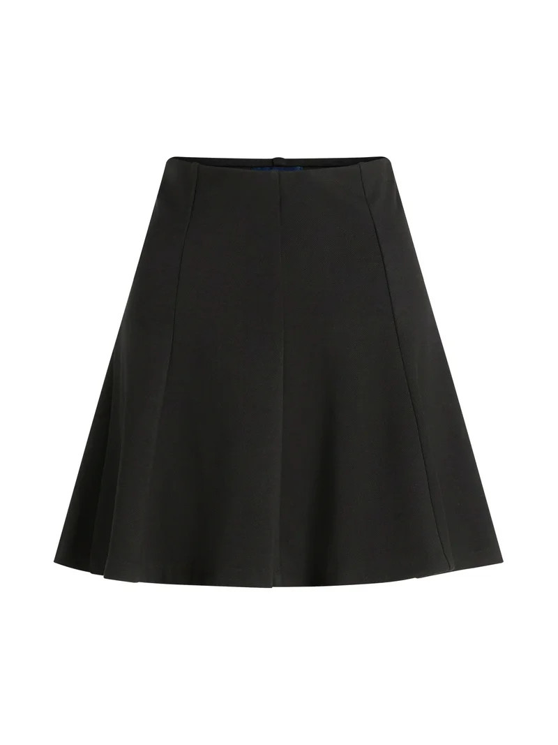 Scoop Women's Ponte Twill Mini Skirt, Sizes XS-XXL | Walmart (US)