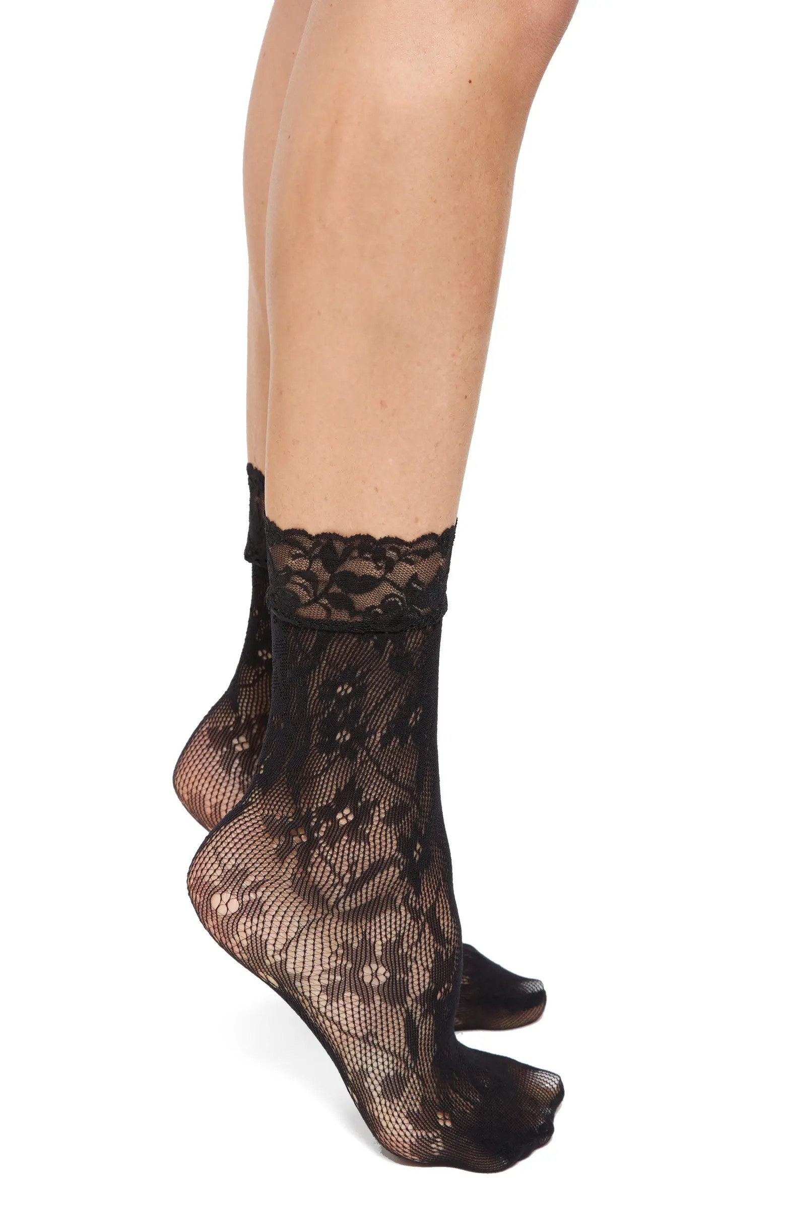 Floral Fishnet Socks | Nordstrom