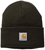 Carhartt Boys' And Girls' Acrylic Watch Hat, Mustang Brown, Youth | Amazon (US)