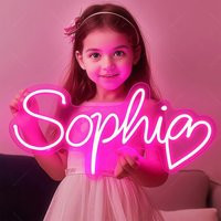 Custom Name Neon Sign|Neon Sign|Wedding Sign|Wall Decor Kid Room Decorations Personalized Gifts For Baby Son Daughter|Neon Light | Etsy (US)