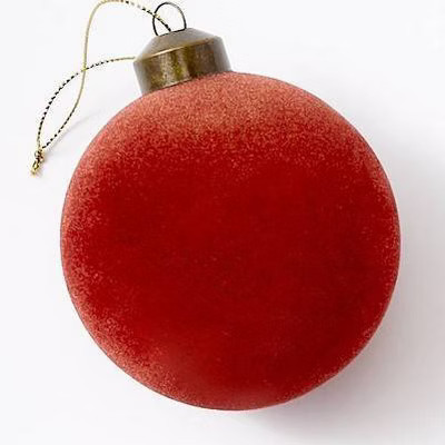 Set of 11 Large Velvet Tree Ornaments Red - Threshold™ designed with Studio McGee | Target
