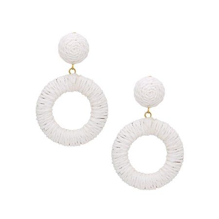 Rope Circle Drop Earrings | Walmart (US)