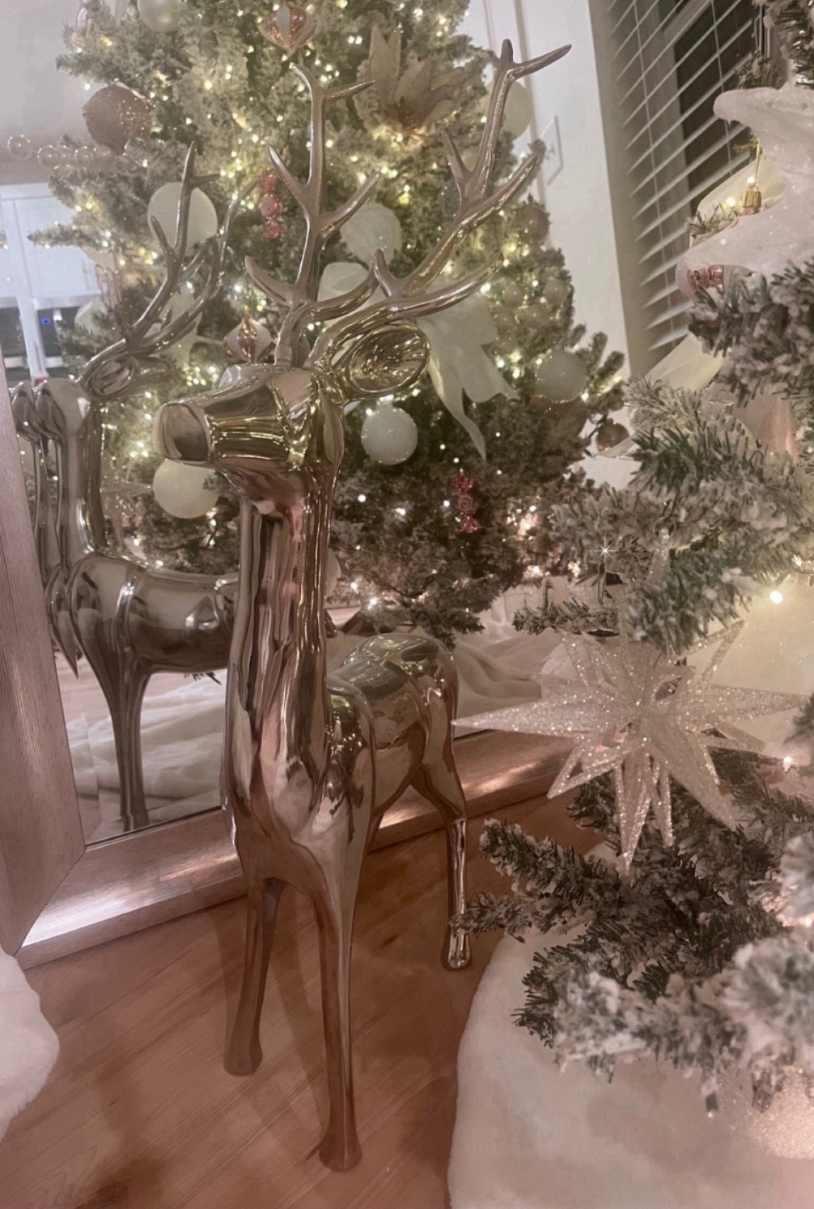 Large Deer Decor
🤍
I bought mine many years ago but linked some very beautiful ones that are still in stock.

#LTKHome #LTKHoliday #LTKSeasonal