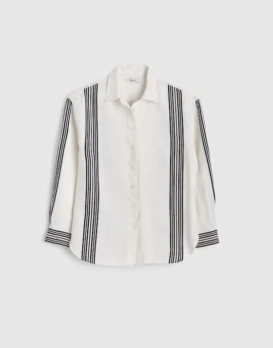 The Easy Shirt in Linen Blend | Madewell