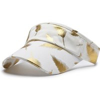 Brand Feather Bronzing Print Baseball Cap For Men Women Stylish Black Gold Trucker Caps Outdoor Sport Golf Hat Casquette | Miravia ES