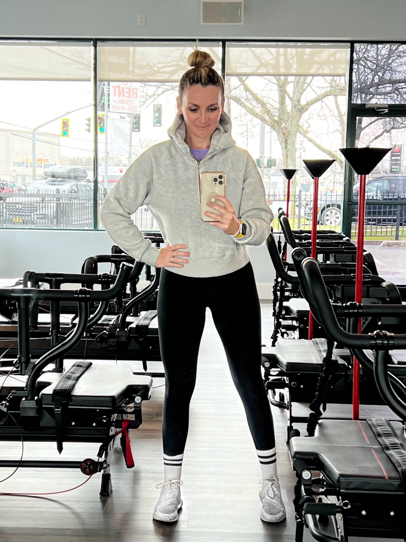 My favorite Pilates outfit!  #pilatesoutfit #pilatesattire #workoutoutfit 

#LTKfindsunder100 #LTKfitness #LTKover40