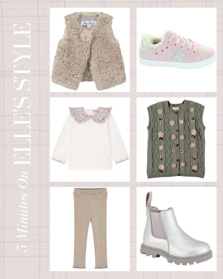 Five Minutes on Elle’s precious style! Love her looks for school and beyond  

Little girls clothes
Classic children’s clothing 

#LTKunder100 #LTKkids #LTKSeasonal