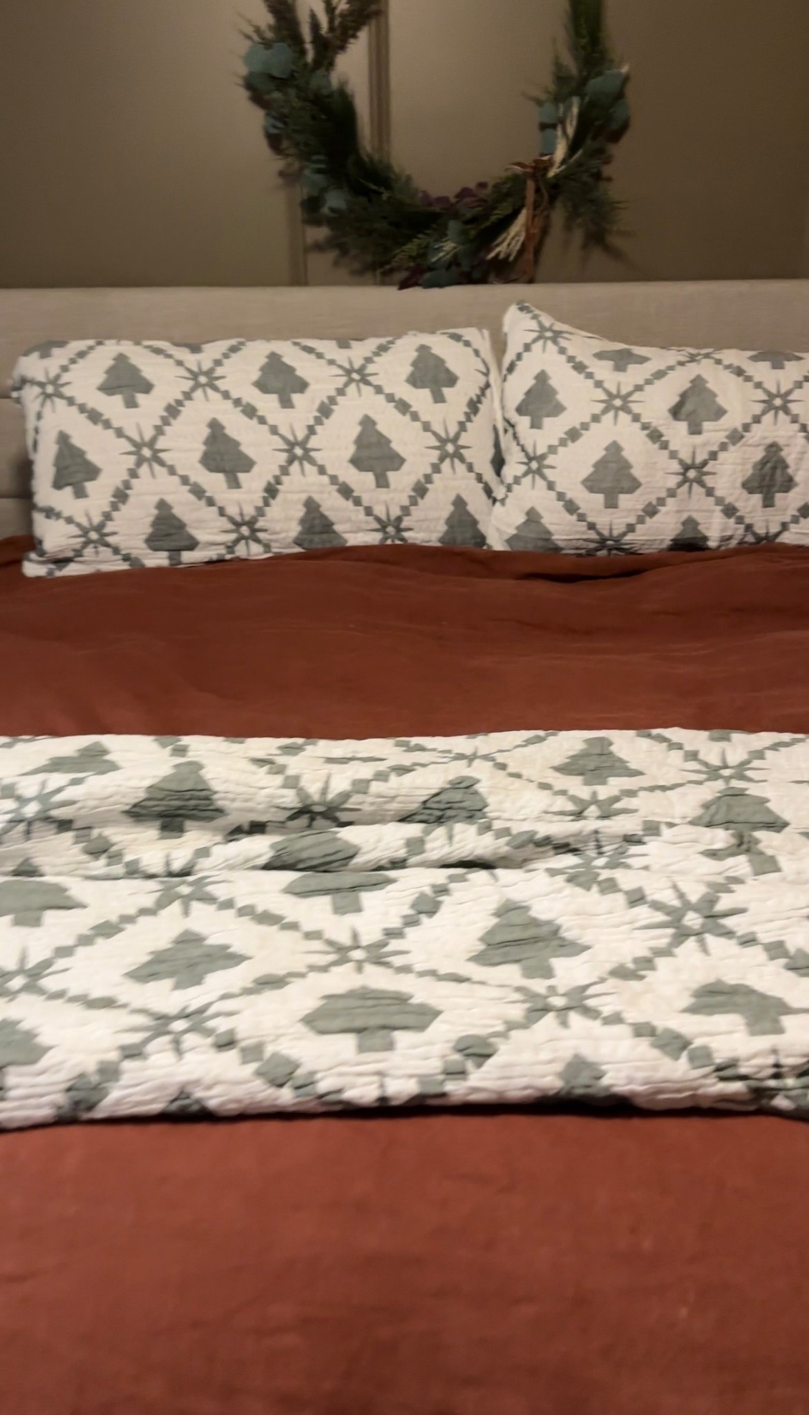 This Christmas tree quilt and sham set from Target is perfect for the holiday season!! 

Christmas bedding, target bedding 

#LTKSeasonal #LTKHoliday #LTKHome