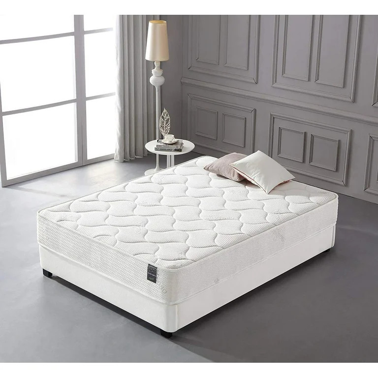 Oliver Smith® Organic Cotton 10" Spring & Foam Hybrid Mattress, Firm - Walmart.com | Walmart (US)