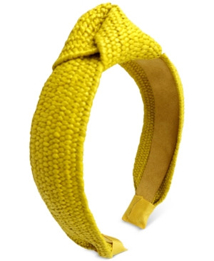 Inc International Concepts Colored Raffia Knotted Headband, Created for Macy's | Macys (US)