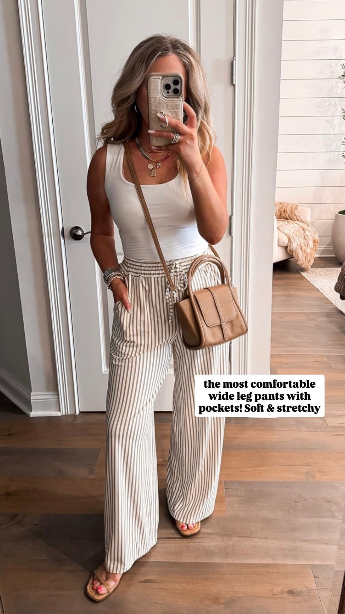 Amazon fashion Amazon finds stripe pants size small summer outfit vacation outfit

#LTKPetite #LTKOver40
