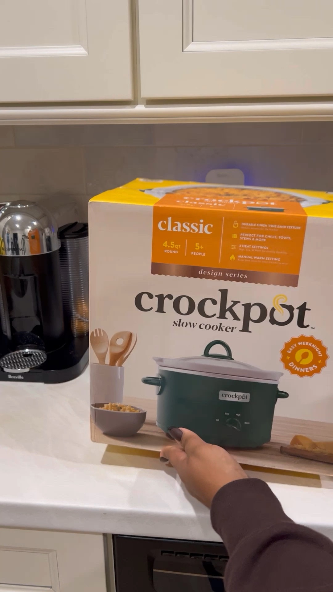 Crock-Pot 4.5qt Ceramic Slow Cooker Ponderosa