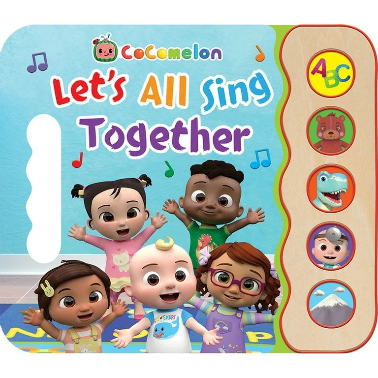 Cocomelon Let's All Sing Together (Board book) - Walmart.com | Walmart (US)