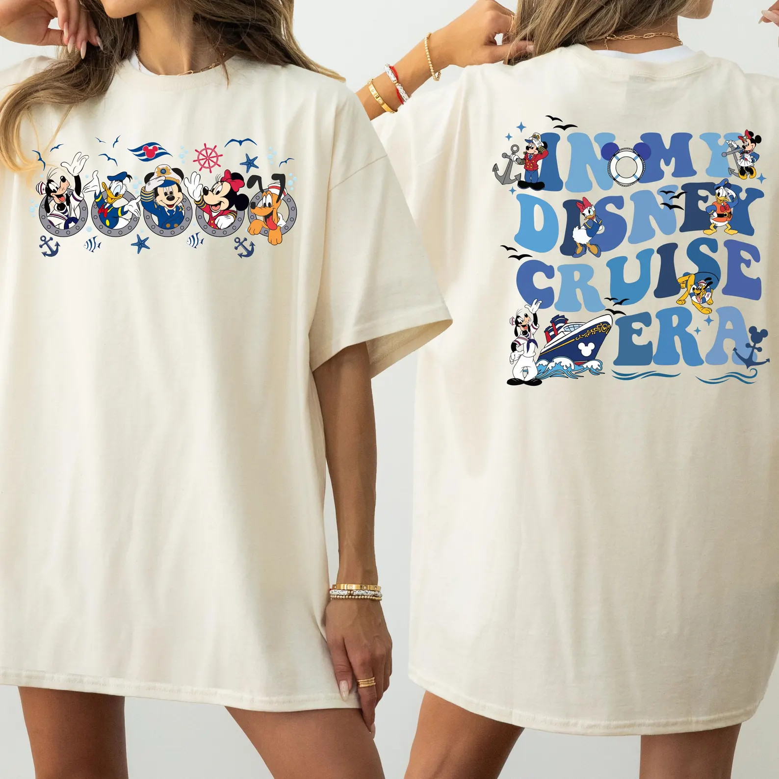 Comfort Colors® Mickey and Friends Cruise Shirt, in My Disney Cruise Era T-shirt, Disney Vacatio... | Etsy (US)