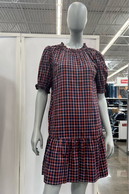 Loving this Free Assembly plaid dress I spotted at Walmart! The style gives me Draper James vibes but for under $30! 

#LTKfindsunder50 #LTKmidsize #LTKstyletip
