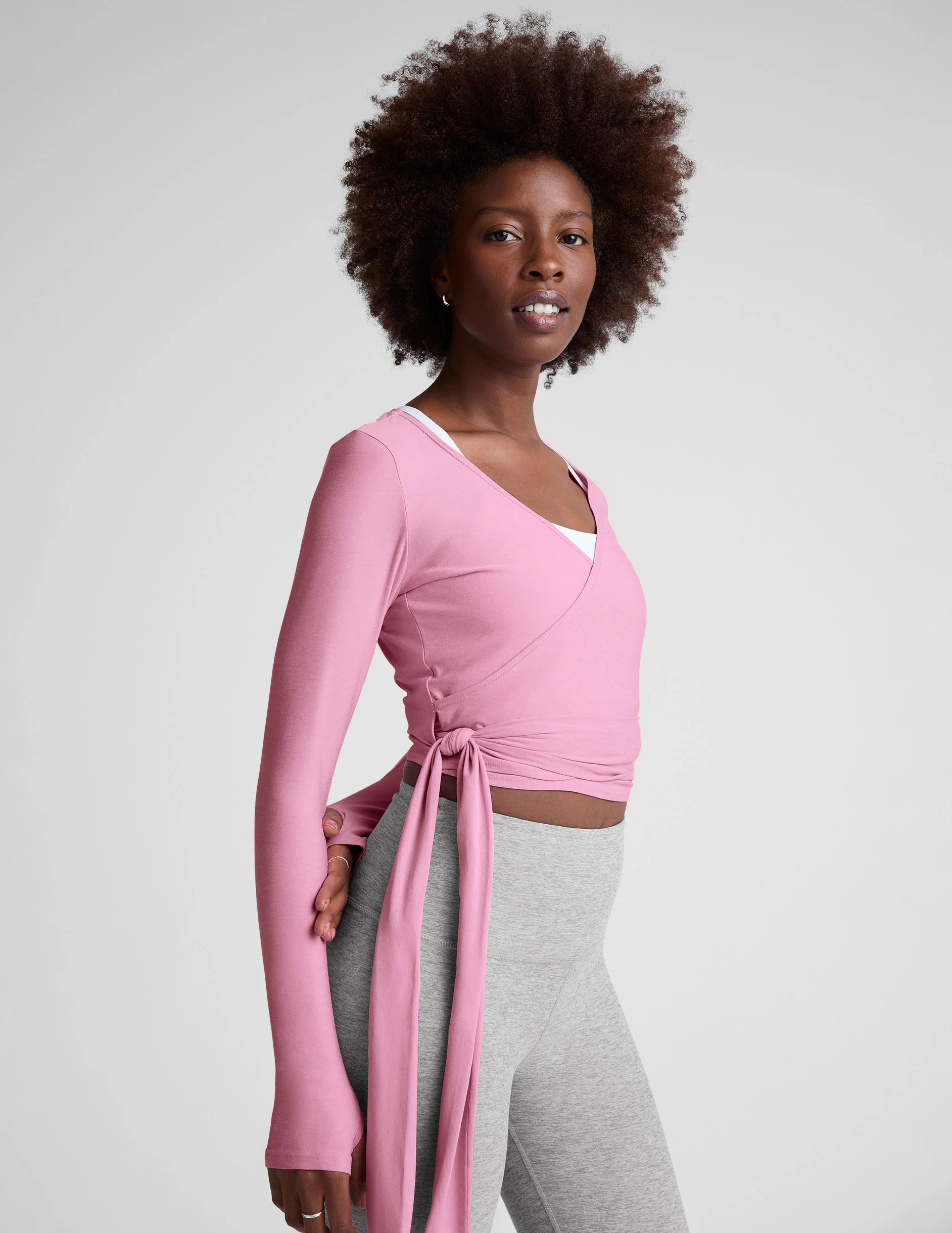 Featherweight Waist No Time Wrap Top | Beyond Yoga