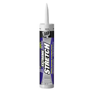 DAP Extreme Stretch 10.1 oz. White Premium Crackproof Elastomeric Sealant 7079818715 | The Home Depot